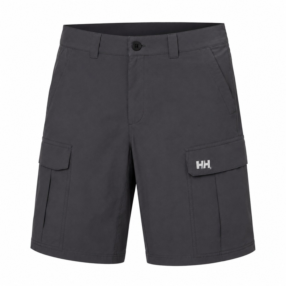 Helly Hansen Cargo Shorts Mens 36 Grey Quick Dry Outdoor Hiking